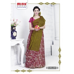  Minu Cotton Printed Designer Saree