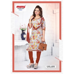 Minu Cotton Printed Designer Salwar Suit