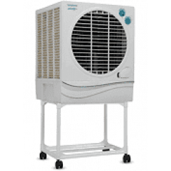 Symphony Jumbo 70 Ltrs Air Cooler (White) - with Trolley 