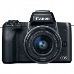 Canon EOS M50 4K Mirrorless Camera with 15-45mm Lens 