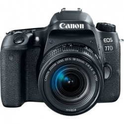 Canon EOS 77D DSLR Camera with 18-55mm Lens Kit 