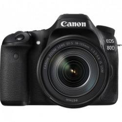  Canon EOS 80D DSLR Camera with 18-135mm Lens Kit