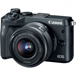 Canon EOS M6 Mirrorless Camera with EF-M 15-45mm IS STM Kit Lens 