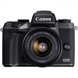  Canon EOS M5 Mirrorless Camera with EF-M 15-45mm IS STM Kit Lens