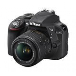 Nikon D3300 24.2 MP CMOS Digital SLR with AF-S DX NIKKOR 18-55 mm f/3.5-5.6G VR II Zoom Lens (Black) 