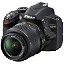 Nikon D3200 24.2MP Digital SLR Camera (Black) with AF-S 18-55mm VR Kit Lens, 8GB Card, Camera Bag