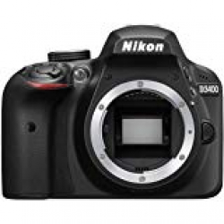 Nikon D3400 Digital Camera Body (Black) with Card and DSLR Bag 