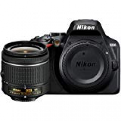 Nikon D3500 W/AF-P DX Nikkor 18-55mm f/3.5-5.6G VR with 16GB Memory Card and Carry Case (Black) 