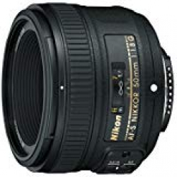 Nikon AF-S Nikkor 50 mm f/1.8G Prime Lens for Nikon DSLR Camera 
