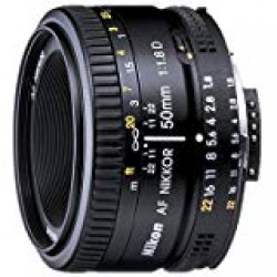 Nikon 50mm Nikkor F/1.8D AF Prime Lens for DSLR Camera