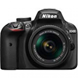 Nikon D3400 Digital Camera Body (Black) with Card and DSLR Bag 
