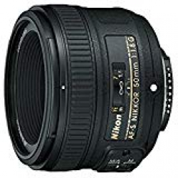 Nikon AF-S FX NIKKOR 50mm f/1.8G Lens with Auto Focus 