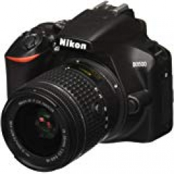 Nikon D3500 W/AF-P DX Nikkor 18-55mm f/3.5-5.6G VR with 16GB Memory Card and Carry Case (Black) 