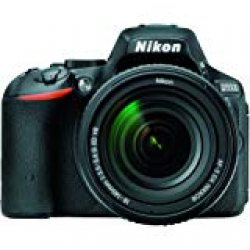 Nikon D5500 DX-Format Digital SLR with 18-140mm VR Kit (Black), CAMERA BAG with 16GB Class10 Memory Card