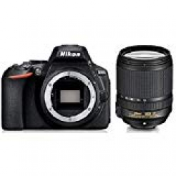 Nikon D5600 Digital Camera 18-140mm VR Kit (Black) with Bag and Card 