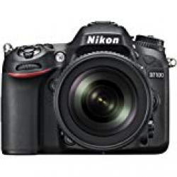 Nikon D7100 24.1MP Digital SLR Camera (Black) with AF-S 18-105mm VR Lens, Card and Camera bag with 8GB class10 card FREE D-SLR Tutoria DVD 