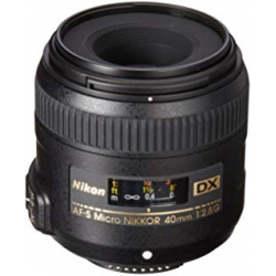 Nikon AF-S DX Micro 40mm F/2.8G Prime Lens for Nikon DSLR Camera 
