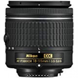 Nikon 18-55 mm f/3.5-5.6G AF-P DX Nikkor Lens for Camera 