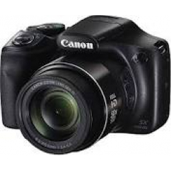Canon PowerShot SX540HS 20.3MP Digital Camera with 50x Optical Zoom (Black) + Memory Card + Camera Case 