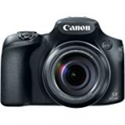 Canon PowerShot SX60-HS 16.1MP Advanced Digital Camera (Black) with 65x Optical Zoom with Free USB cable,Free 16GB card inside and Camera case 