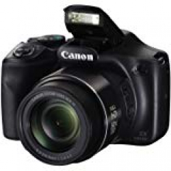 Canon Cameras 1067C001 PowerShot SX540 HS with 50x Optical Zoom and Built-In Wi-Fi, Black 