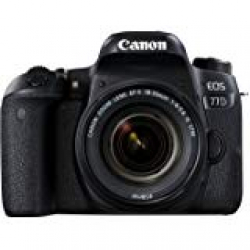 Canon EOS 77D 24.2MP Digital SLR Camera + EF-S 18-55 mm 4-5.6 is STM Lens/Camera Case 