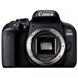 Canon EOS 800D 24.2MP Digital SLR Camera Body (Black) 