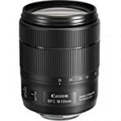 Canon EF-S 18-135mm f/3.5-5.6 Image Stabilization USM Lens (Black) (International Model) No Warranty [Bulk Packaging] 