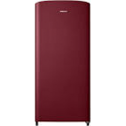 Samsung 192 L 1 Star Direct Cool Single Door Refrigerator(RR19M10C1RH/HL /RR19R20C1RH/NL, Scarlet Red) 