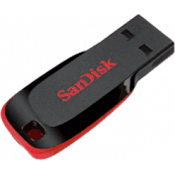 Sandisk Cruzer Blade USB Utility Pendrive 8 GB  (Multicolor)