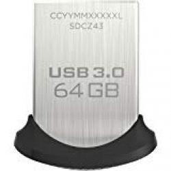 SanDisk Ultra Fit 64GB USB 3.0 Flash Drive (SDCZ43-064G-GAM46) 