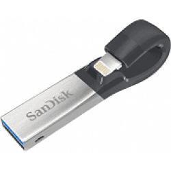 SanDisk iXpand 128GB Flash Drive for iPhones, iPads and Computers 