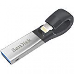 SanDisk iXpand 16GB Flash Drive For iPhones, iPads & Computers [Newer Model] 