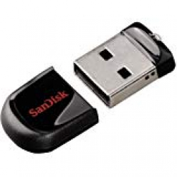 SanDisk Cruzer Fit 32GB USB Pen Drive (Black) 