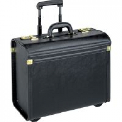 Lorell Travel/Luggage Case (Roller) Travel Essential, Books, File Folder - Black 