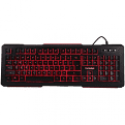 Cosmic Byte CB-GK-10 Corona Wired Gaming Keyboard with Red LED.