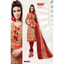 Minu Multi Cotton Salwarsuit S