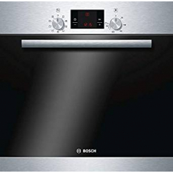 Bosch 66 L 18/8 Steel Built-In Oven (Black and Silver) 