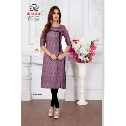 Minu Pink Cotton Kurti