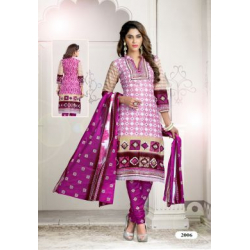 Minu Pink Cotton Stitched Salwar Suits Kurti