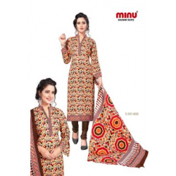 Minu Multi Cotton Printed Salwarsuit
