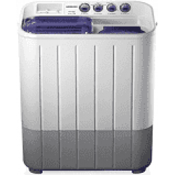 Samsung 7.2 kg Semi-Automatic Top Loading Washing Machine (WT725QPNDMP, White and Blue) 