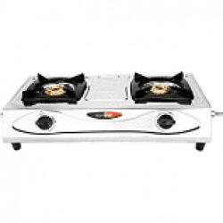 Greenchef 2 Burner Stainless Steel Gas Stove