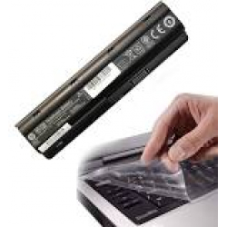 HP Compaq MU06 Laptop Original Battery with Lapronics Keyboard Protector - 3 Years Warranty