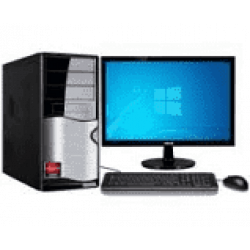 Complete Desktop Computer Intel Core 2 Duo 3 GHZ/4 GB/320 GB/ DVD RW /15.6 Inch LED 