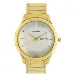 Utsav White Dial Stainless Steel Strap