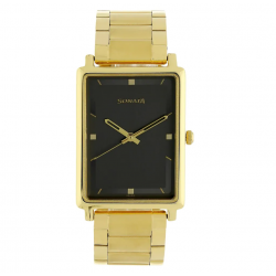Utsav Anthracite Dial Stainless Steel Strap