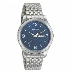 NXT Blue Dial Stainless Steel Strap