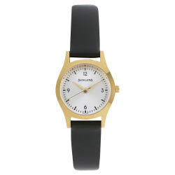 Essentials Silver Dial Leather Strap