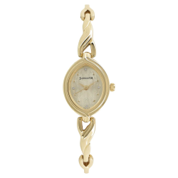 8109YM03 Share Pankh Champagne Dial Metal Strap